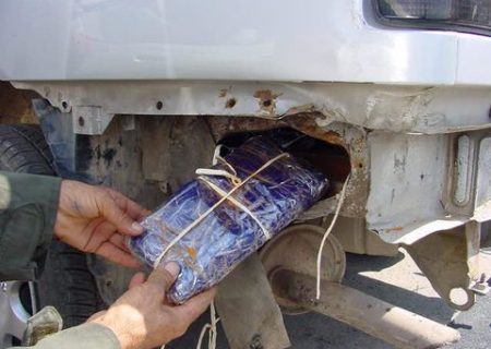 کشف ۶۰۰ کیلوگرم مواد مخدر در شهرستان میناب