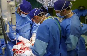 انجام اولین مورد عمل جراحی اهداء عضو در بیمارستان حضرت ابوالفضل(ع) میناب