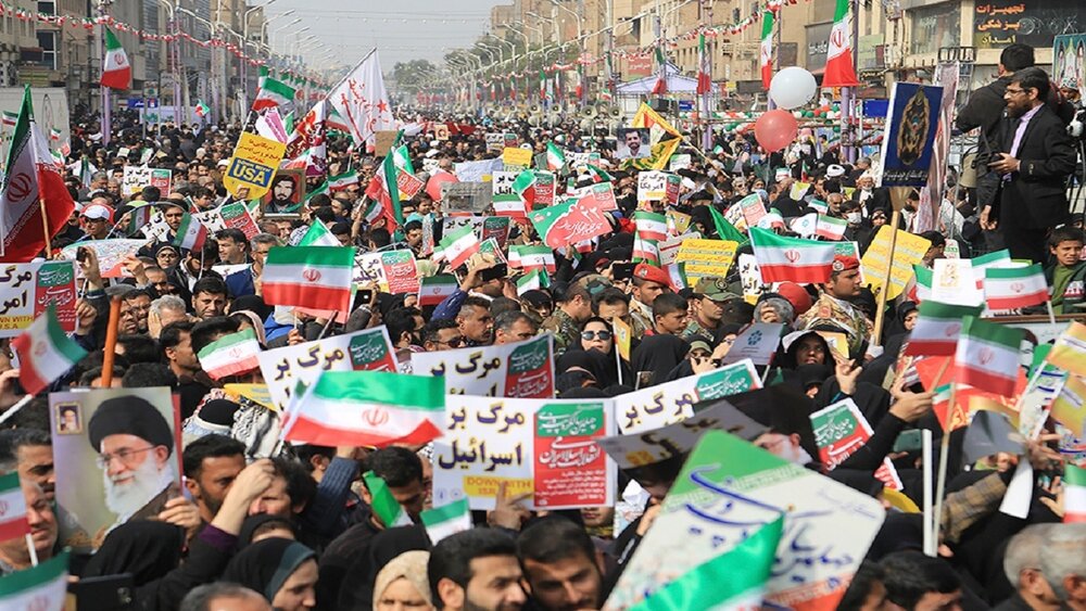 راهپیمایی ۲۲ بهمن در سراسر کشور در امنیت کامل برگزار شد